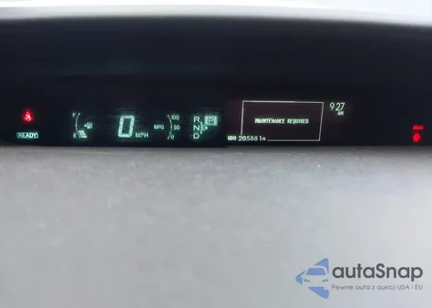 2013 Toyota Prius Three Se из США, поврежденный, VIN JTDKN3DU4D5583979